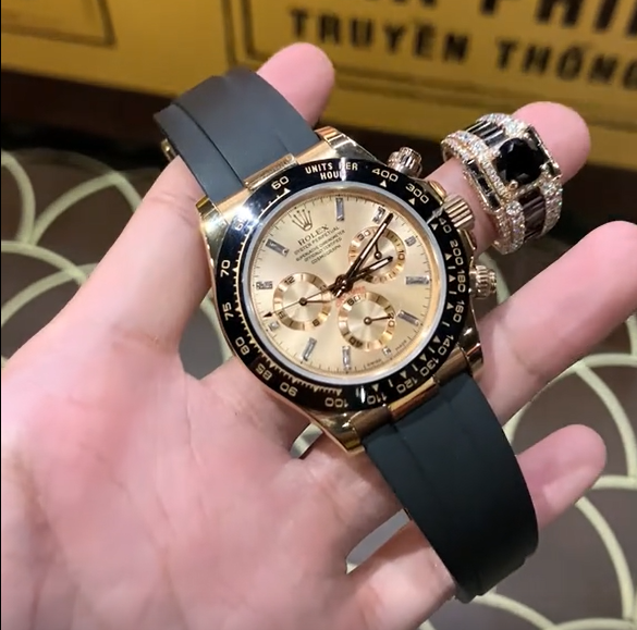 ⌚️ساعة فاخرة - ألماس/ذهب خالص ⚜️قلادة ألماس مصنوعة بشكل احترافي